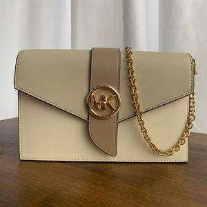 MICHAEL Michael Kors Color-Block Leather Crossbody